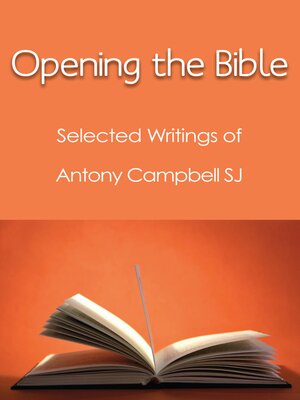 cover image of Opening the Bible